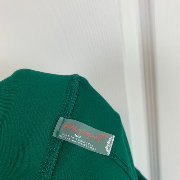 SET FP Movement On Base Tee & Pleats And Thank You Skort Skirt Green M/L - Picture 12 of 13